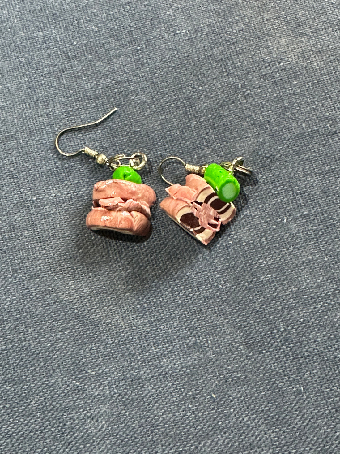 Mini Deli Sandwich Earrings