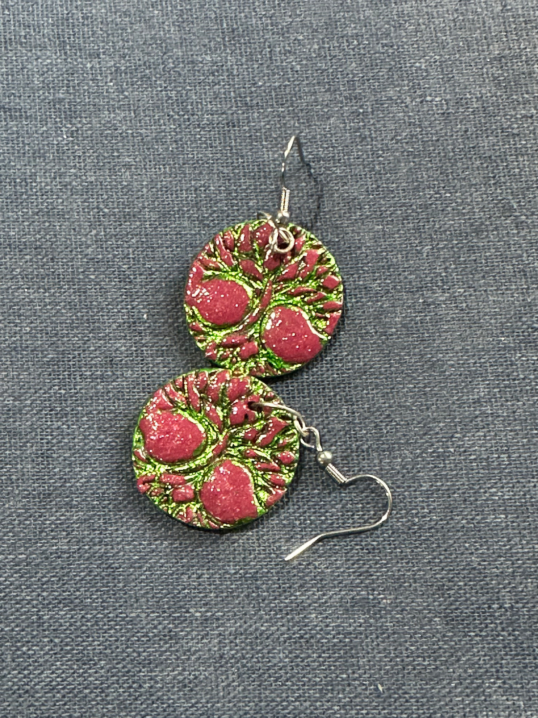 Pomegranate Tree Earrings for Rosh Hashanah